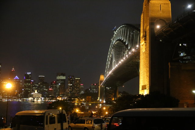 Sydney at night