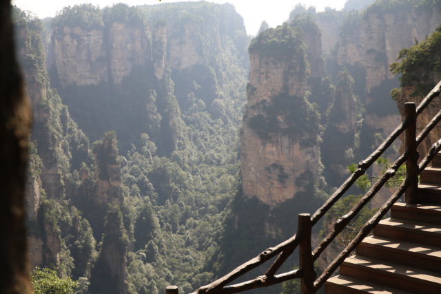 Mountain stairs